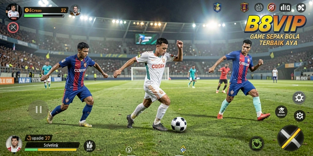 Tampilan gameplay B8VIP yang menarik dan mendebarkan.