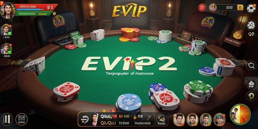 Tampilan gameplay QiuQiu yang menarik dan seru.