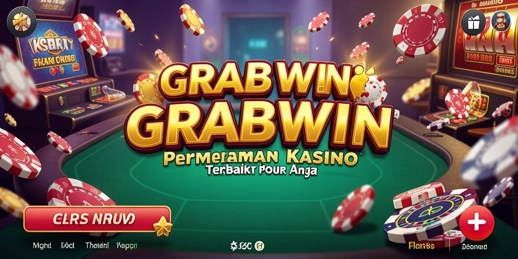 Tampilan gameplay kasino yang seru dan menantang di GRABWIN.