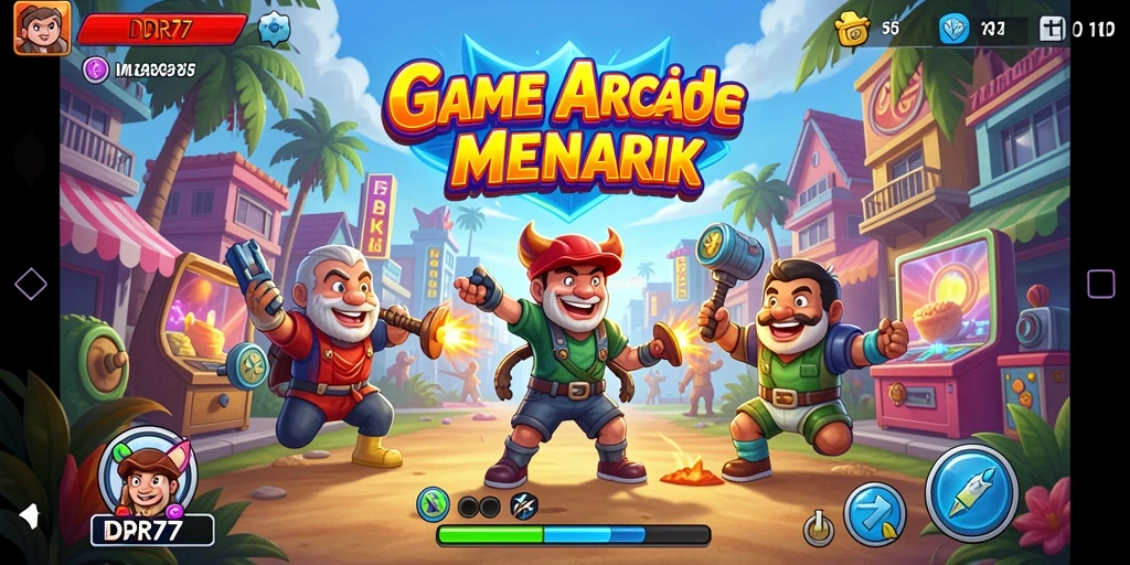 Gameplay menegangkan dan penuh warna di IDR77.