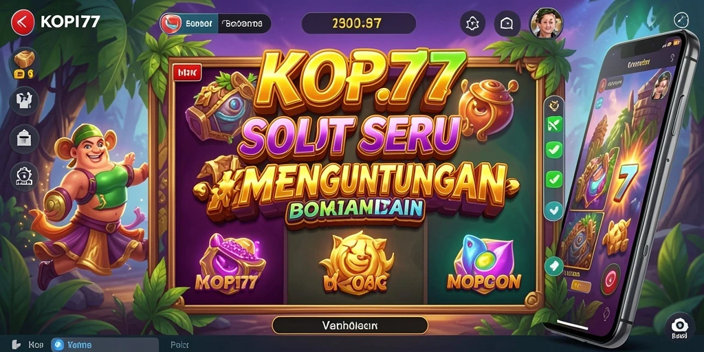 Screenshot utama KOPI77 menunjukkan gameplay slot yang seru dan menguntungkan.