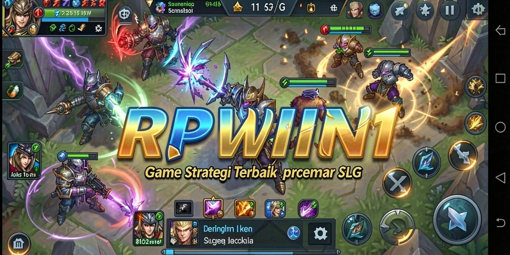 Tampilan gameplay RPWIN1 yang mendebarkan dan penuh strategi.