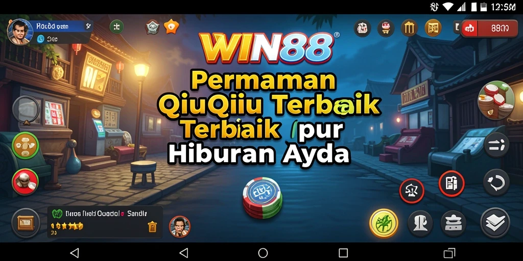 Tampilan gameplay seru di WIN88, menampilkan strategi QiuQiu.